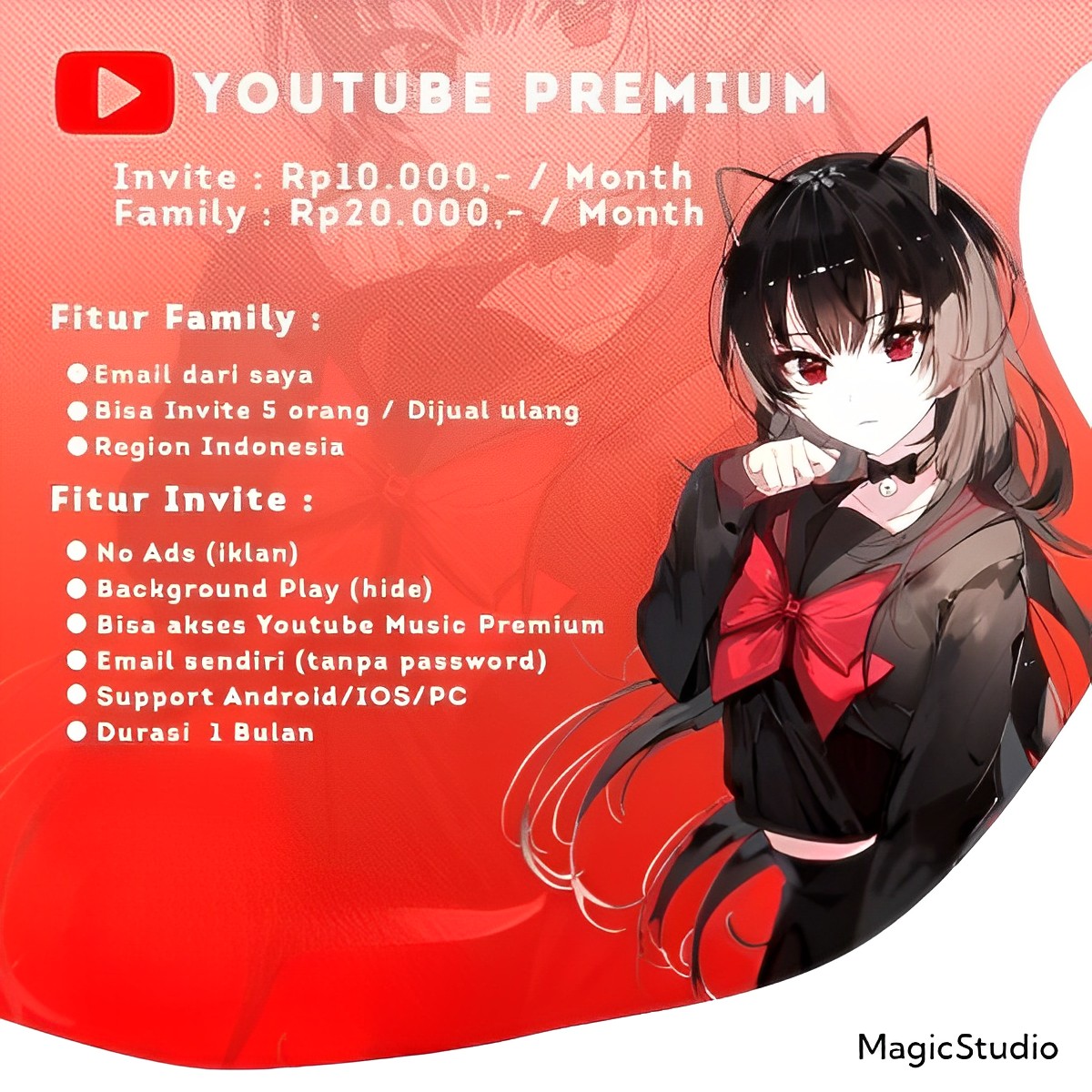 Youtube Premium [Shop]